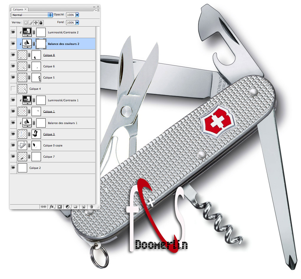 Cher monsieur Victorinox... Montage